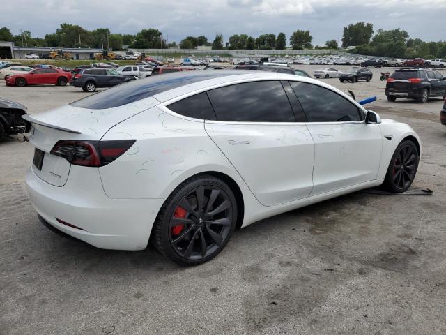 5YJ3E1EC7LF719582 - 2020 TESLA MODEL 3 白色 照片 3