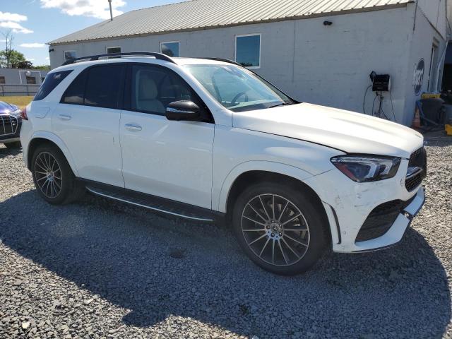 4JGFB4KB3LA102106 - 2020 MERCEDES-BENZ GLE 350 4MATIC WHITE photo 4