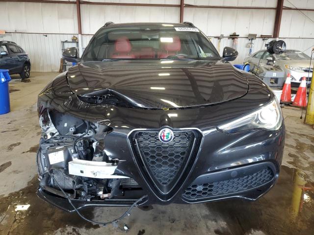 ZASPAKBN8L7C82973 - 2020 ALFA ROMEO STELVIO TI Графитовый фото 5