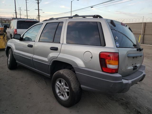 1J4GX48S24C353376 - 2004 JEEP GRAND CHER LAREDO GRAY photo 2