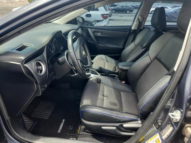 5YFBURHE6JP820950 - 2018 TOYOTA COROLLA L GRAY photo 7