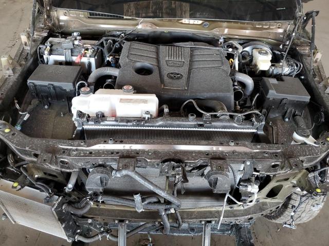 5TFMA5DB1SX283123 - 2025 TOYOTA TUNDRA CREWMAX PLATINUM ყავისფერი ფოტო 11