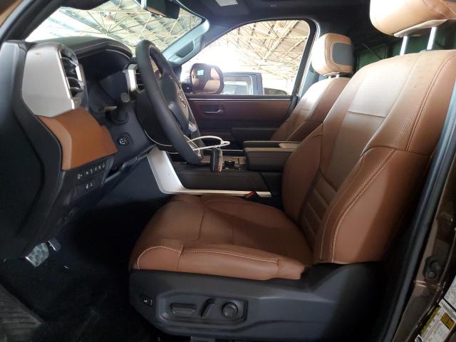 5TFMA5DB1SX283123 - 2025 TOYOTA TUNDRA CREWMAX PLATINUM ყავისფერი ფოტო 7