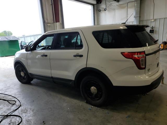1FM5K8AR5FGA46012 - 2015 FORD EXPLORER POLICE INTERCEPTOR Ақ фото 2
