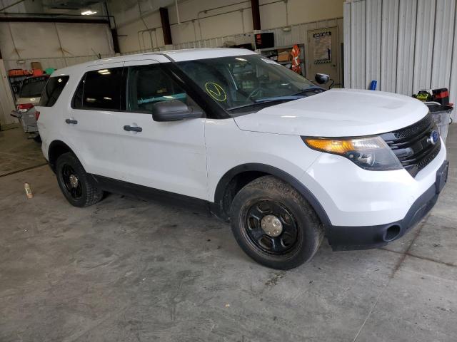 1FM5K8AR5FGA46012 - 2015 FORD EXPLORER POLICE INTERCEPTOR Ақ фото 4