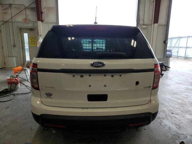 1FM5K8AR5FGA46012 - 2015 FORD EXPLORER POLICE INTERCEPTOR Ақ фото 6