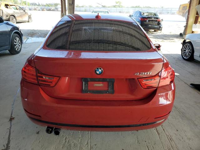 WBA4F7C59HG438046 - 2017 BMW 430I GRAN COUPE RED photo 6