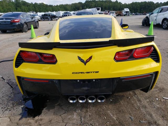 1G1YW2D76K5116242 - 2019 CHEVROLET CORVETTE GRAND SPORT 1LT YELLOW photo 6