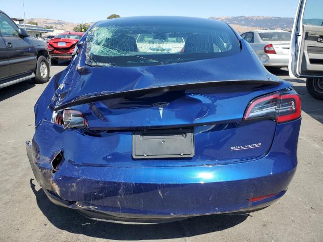 5YJ3E1ECXLF719432 - 2020 TESLA 3 BLUE photo 6