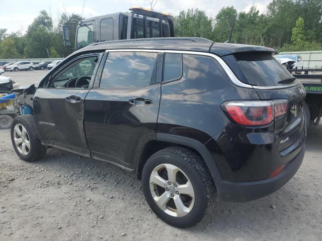 3C4NJDBB4JT201168 - 2018 JEEP COMPASS LATITUDE أسود صورة 2