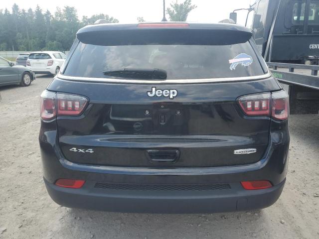 3C4NJDBB4JT201168 - 2018 JEEP COMPASS LATITUDE أسود صورة 6