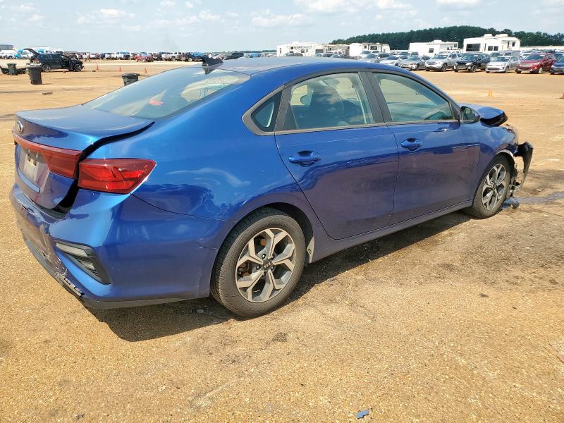 3KPF24AD0KE028386 - 2019 KIA FORTE FE ლურჯი ფოტო 3