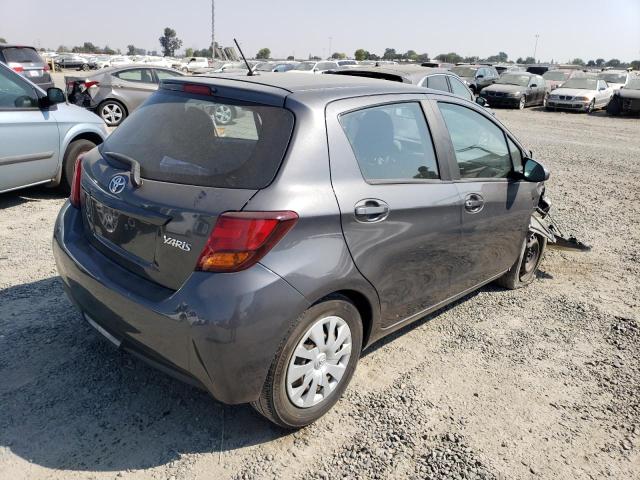 VNKKTUD38HA082939 - 2017 TOYOTA YARIS L GRAY photo 3