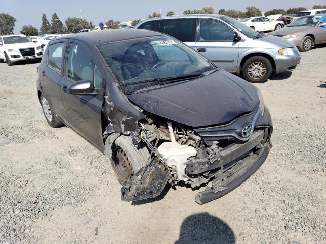 VNKKTUD38HA082939 - 2017 TOYOTA YARIS L GRAY photo 4