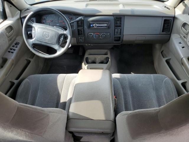 1D7HG48N03S210327 - 2003 DODGE DAKOTA QUAD SLT BLUE photo 8