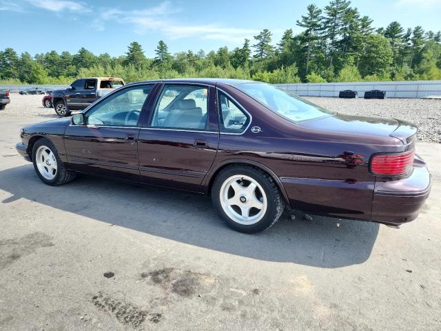 1G1BL52P2TR141989 - 1996 CHEVROLET CAPRICE / CLASSIC SS BURGUNDY photo 2