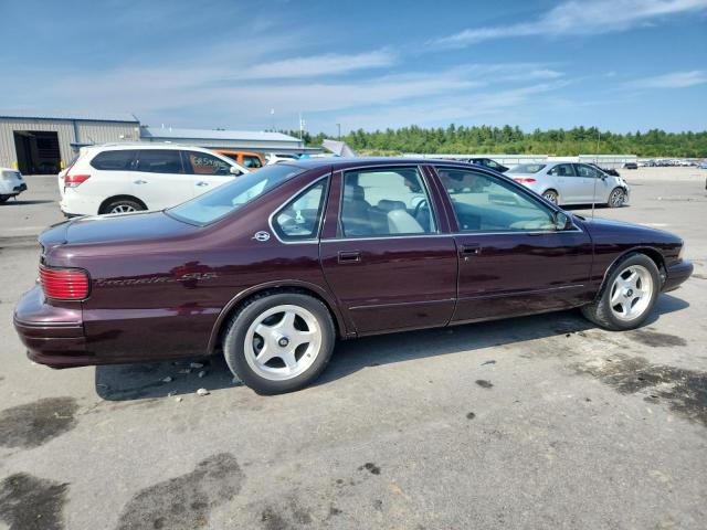 1G1BL52P2TR141989 - 1996 CHEVROLET CAPRICE / CLASSIC SS BURGUNDY photo 3