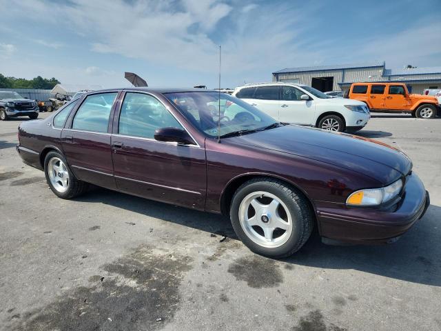 1G1BL52P2TR141989 - 1996 CHEVROLET CAPRICE / CLASSIC SS BURGUNDY photo 4