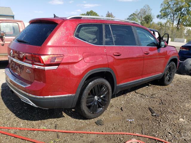1V2MR2CA7KC535558 - 2019 VOLKSWAGEN ATLAS SEL RED photo 3