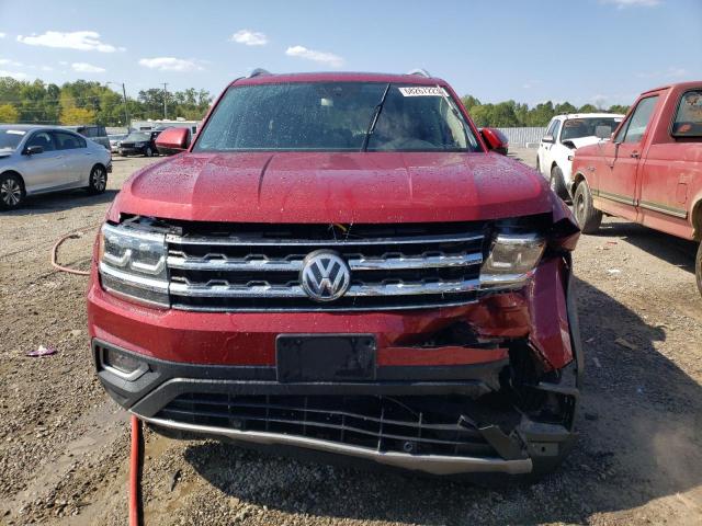 1V2MR2CA7KC535558 - 2019 VOLKSWAGEN ATLAS SEL RED photo 5