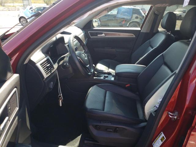 1V2MR2CA7KC535558 - 2019 VOLKSWAGEN ATLAS SEL RED photo 7