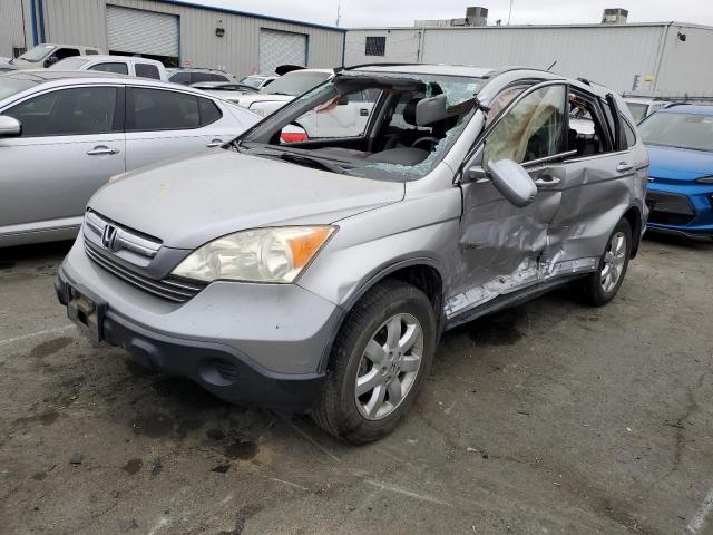 JHLRE38797C069731 - 2007 HONDA CR-V EXL SILVER photo 1