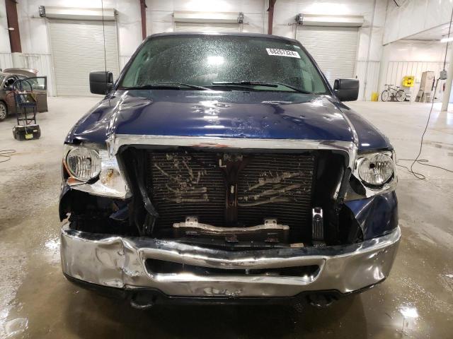 1FTPW14V97FB48065 - 2007 FORD F150 SUPERCREW BLUE photo 5