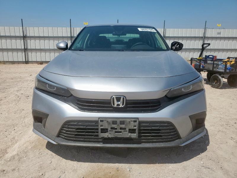 2HGFE2F28NH563222 - 2022 HONDA CIVIC LX SILVER photo 5