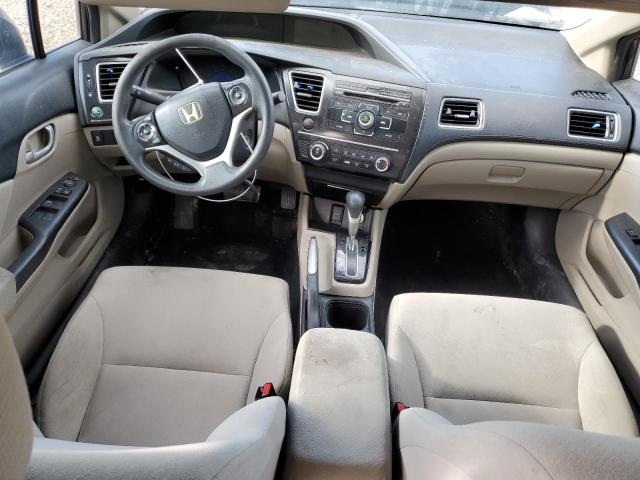 2HGFB2F50DH501797 - 2013 HONDA CIVIC LX ყავისფერი ფოტო 8