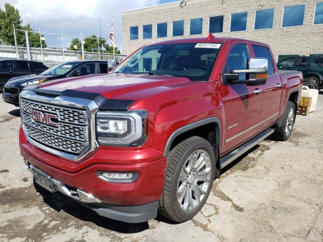 3GTU2PEJ9JG156492 - 2018 GMC SIERRA K1500 DENALI RED photo 1