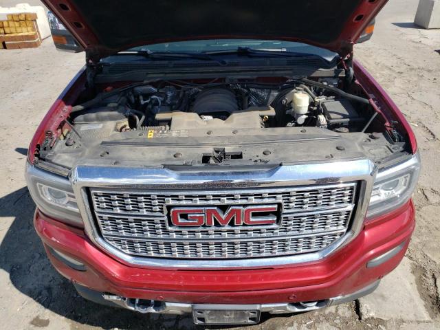 3GTU2PEJ9JG156492 - 2018 GMC SIERRA K1500 DENALI RED photo 11