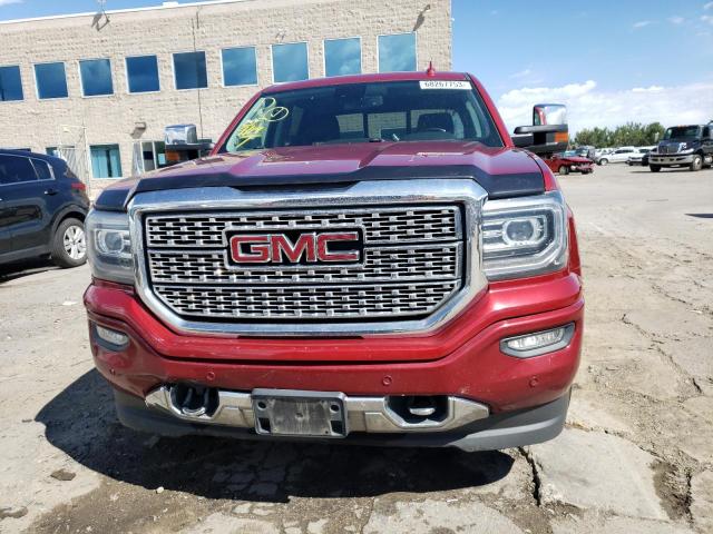 3GTU2PEJ9JG156492 - 2018 GMC SIERRA K1500 DENALI RED photo 5