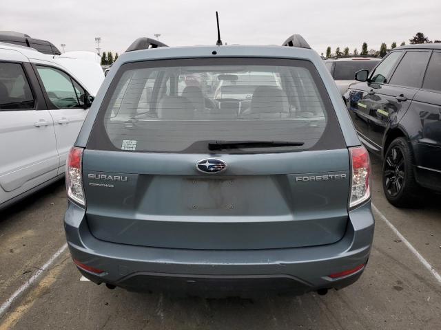 JF2SH6BC6AG784075 - 2010 SUBARU FORESTER XS Бірюзовий фото 6