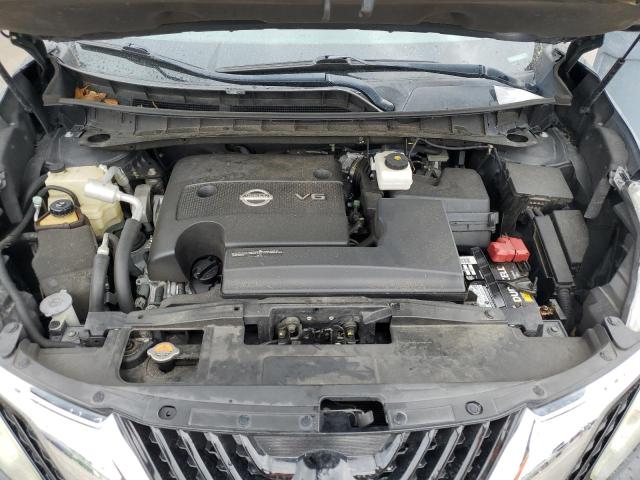 5N1AZ2MG9FN234965 - 2015 NISSAN MURANO S BLACK photo 12