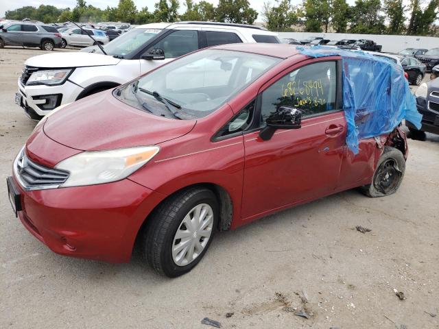 3N1CE2CP0FL388414 - 2015 NISSAN VERSA NOTE S RED photo 1