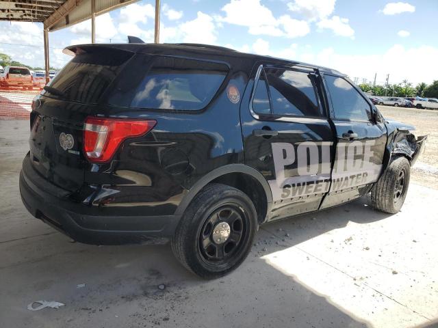 1FM5K8AR7JGA84382 - 2018 FORD EXPLORER POLICE INTERCEPTOR BLACK photo 3