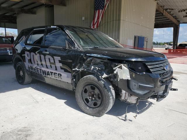 1FM5K8AR7JGA84382 - 2018 FORD EXPLORER POLICE INTERCEPTOR BLACK photo 4