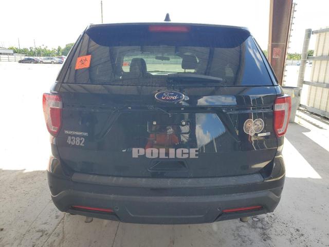1FM5K8AR7JGA84382 - 2018 FORD EXPLORER POLICE INTERCEPTOR BLACK photo 6