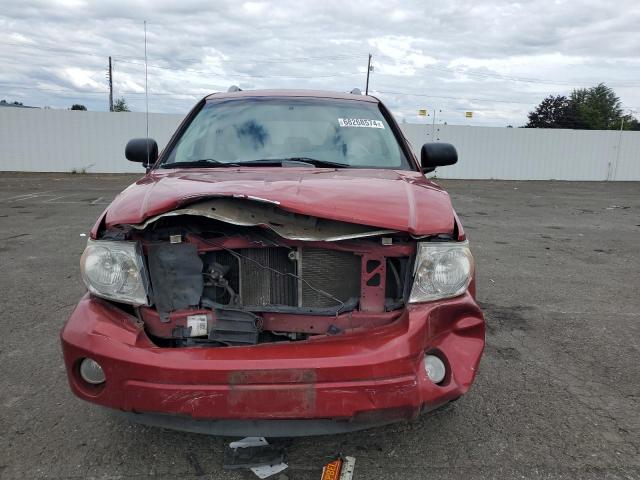 1D8HB48N18F119335 - 2008 DODGE DURANGO SLT RED photo 5