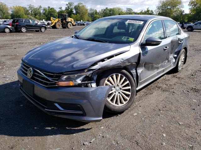 1VWBT7A30HC000511 - 2017 VOLKSWAGEN PASSAT SE GRAY photo 1