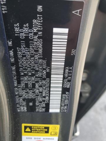 5TDBK3EH7DS192569 - 2013 TOYOTA HIGHLANDER BASE Yeşil fotoğraf 14