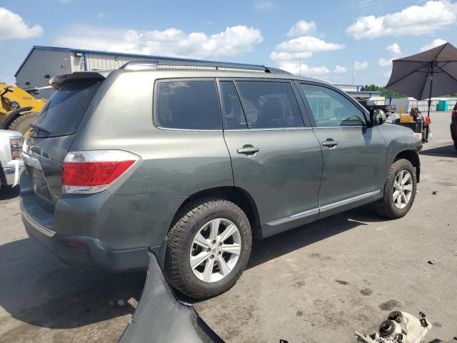 5TDBK3EH7DS192569 - 2013 TOYOTA HIGHLANDER BASE Yeşil fotoğraf 3