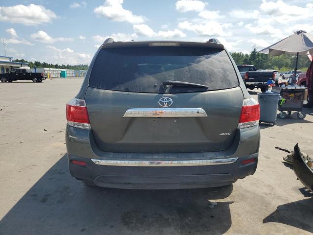 5TDBK3EH7DS192569 - 2013 TOYOTA HIGHLANDER BASE Yeşil fotoğraf 6
