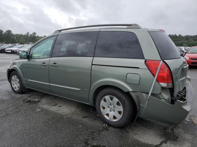 5N1BV28U16N103724 - 2006 NISSAN QUEST S GREEN photo 2