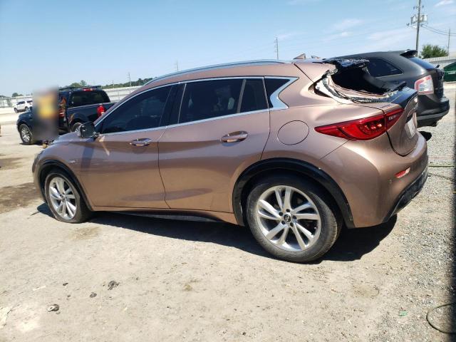 SJKCH5CP7HA018946 - 2017 INFINITI QX30 BASE TAN photo 2