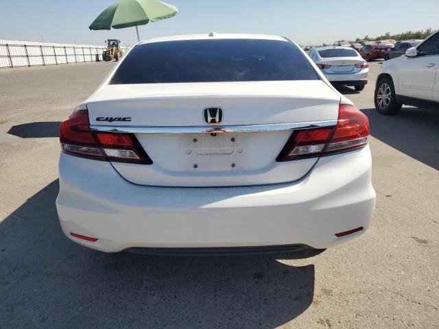 19XFB2F91FE262065 - 2015 HONDA CIVIC EXL WHITE photo 6