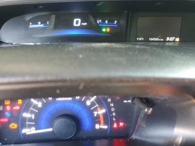 19XFB2F91FE262065 - 2015 HONDA CIVIC EXL WHITE photo 9