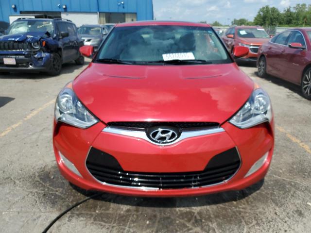 KMHTC6AD5DU109816 - 2013 HYUNDAI VELOSTER RED photo 5