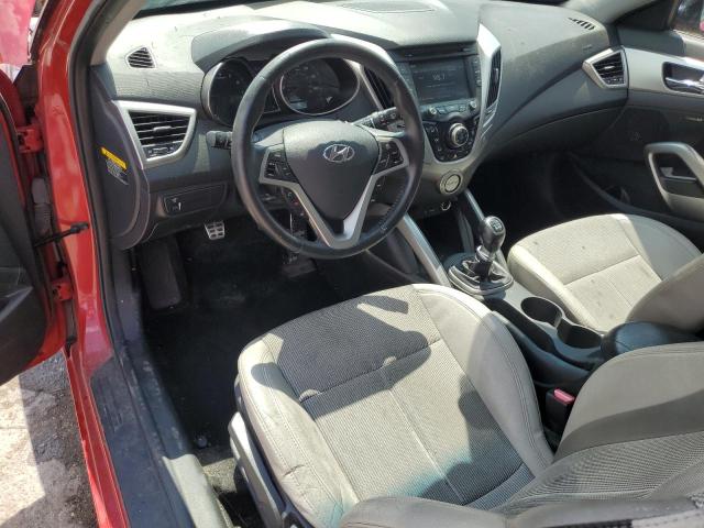 KMHTC6AD5DU109816 - 2013 HYUNDAI VELOSTER RED photo 8