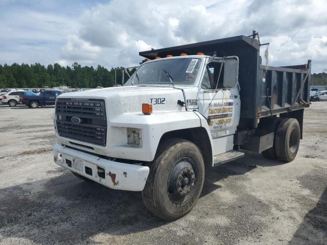 1FDXK84A5LVA12478 - 1990 FORD F800 F WHITE photo 2